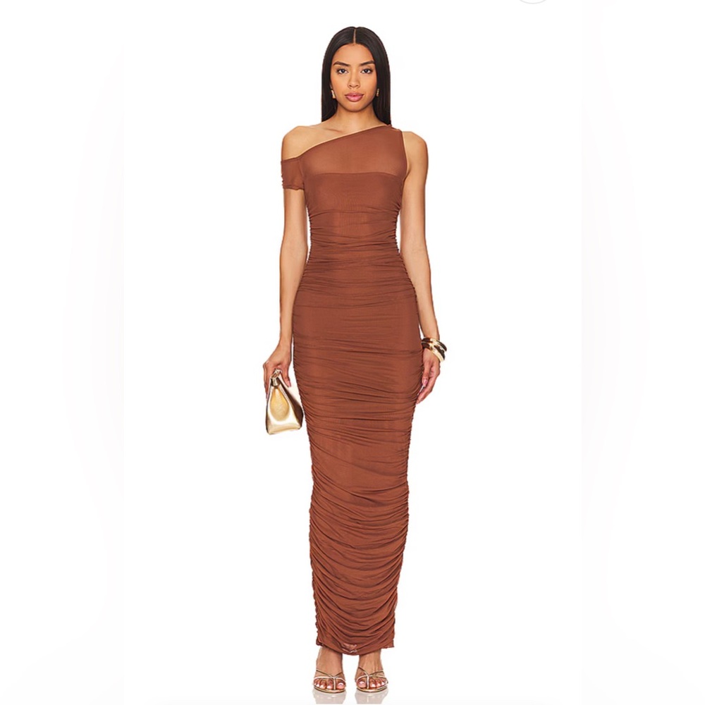 AFRM midi slinky dress